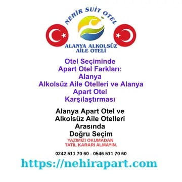 <div><div>Otel seçiminde apart otel farkları: standart oda, klasik apart ve yemekli suit karşılaştırması. Nehir Suit Otel Alanya'da 1+1 daire, helal mutfak, sabit fiyat.</div></div><div><br></div>