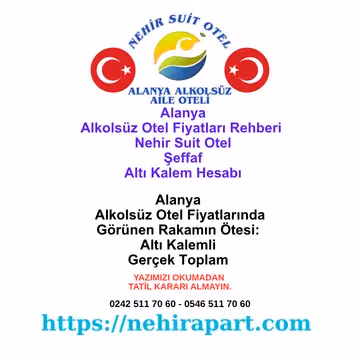 <div>Alanya Nehir Suit Otel fiyat rehberi: klima, Wi-Fi, bebek yatağı, içecek, otopark, transfer dahil altı kalemli şeffaf toplam maliyet ve daire bazlı avantaj.</div>