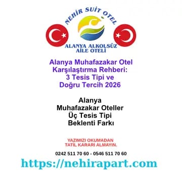 <strong></strong>Alanya Damlataş'ta 19 yıl: tesettür oteli, karma profilli ve aile bütünlüğü modeli arasında Nehir Suit Otel'in konumu için karar rehberi.